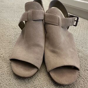 Nine West suede wedges